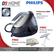 (FREE GIFTS) PHILIPS PSG8030/20 STEAM GENERATOR IRON SETERIKA PERFECTCARE 8000 SERIES 1.8L NAVY PSG8