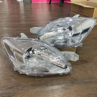 OEM Albino Toyota Vios 08 NCP93 07 - 12 Dugong Head Lamp Lampu Besar Depan Crystal Vios Lampu