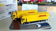 Tomytec㊣ N型 1:150卡車    DHL 五十鈴 日野貨柜卡車套裝2款