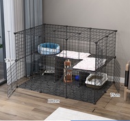 Boqi Factory คอกกรงสัตว์เลี้ยง สำหรับ สุนัข แมว กระต่าย ประกอบง่าย ทนนาน จัดเก็บสะดวก Smartcage