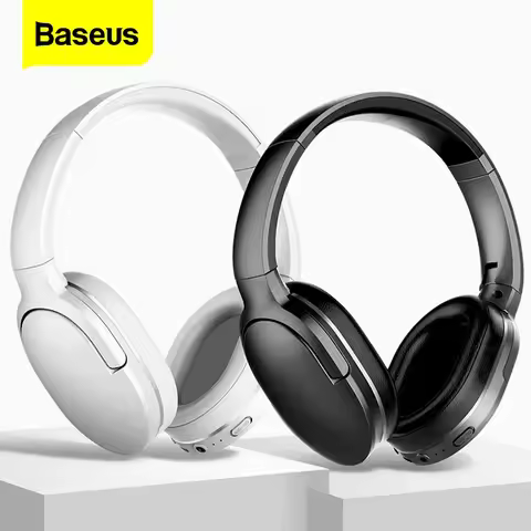 Baseus D02 Pro Wireless Headphones Sport Bluetooth 5.3 Earphone Handsfree Headset Ear Buds Head Phon