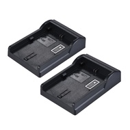2pcs LP-E6 Plate for Neweer Andoer Dual/Four Channel Charger for Canon EOS 5DII 5DIII 5DS 5DSR 6D 7DII 60D 80D 70D - intl