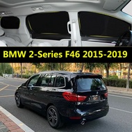 Car Sunshade for BMW 2-Series F46 7-Seats 2015-2019 Fully Blackout Curtain Sunshade Sun Protection P