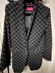 Balmain 風 珍珠 巴洛克 西裝外套 pearl baroque print blazer