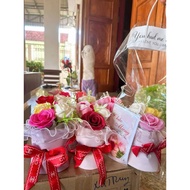 5. New Model 2025 Wax Flower Set (free bag and card) – For Teachers, Mothers, Relatives on November 