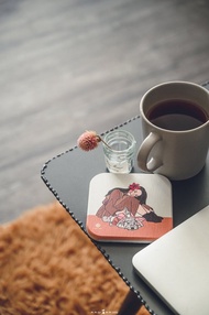 似顏繪周邊-珪藻土杯墊