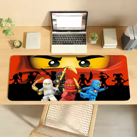 L-LEGO N-Ninjago Mouse Pad Computer Laptop Rubber Non-slip Mouse Mat Mousepad Gamers Decoracion Desk