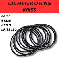 MODENAS KRISS CT110 GT128 KRISS120 OIL FILTER ORING 1pcsKRISS CT110 GT128 OIL FILTER O-RING (1PCS)