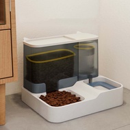 New pet automatic feeder Cat water dispenser Dog bowl Medium dog water bowl combined food storage bucket