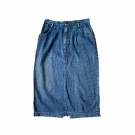 古著美製80s L.L. Bean丹寧裙