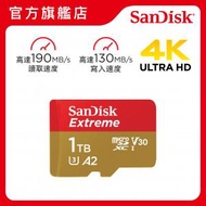 SanDisk - Extreme MicroSD 1TB UHS-I 190MB/R 130MB/W 記憶卡 (SDSQXAV-1T00-GN6MN)