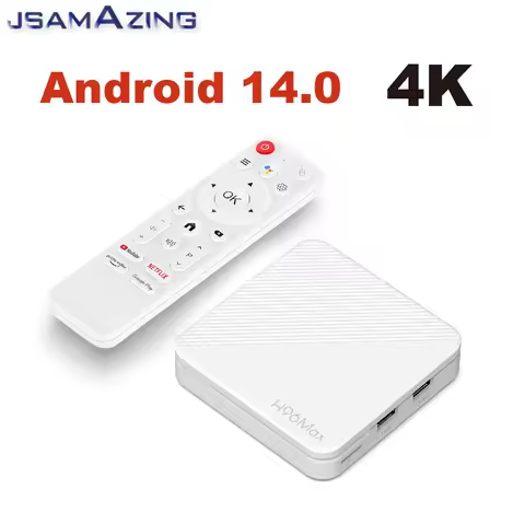 H96Max H313 Smart Android 14.0 Smart TV BOX WIFI 6 H313 ARM Cortex A53 2GB 8G/16G 2.4G/5G 4K HD With