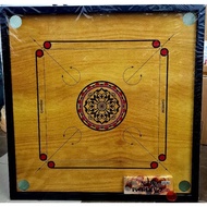 SK900 Carrom Board (Free Carrom Striker Carrom Seed) Black Games