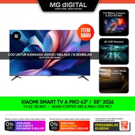 NEW [MY Set | Self-Pickup] Xiaomi Smart Android TV A Pro 75" / 65" / 55" / 43" 2026