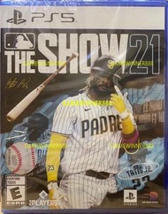 全新 PS5遊戲  MLB棒球2021 美國職棒大聯盟2021 MLB THE SHOW 2021 美版英文版