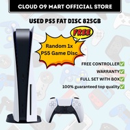 [FREE PS5 GAME DISC] USED PS5 FAT DISC 825GB WITH WARRANTY