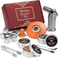 [Direct from JP] Cocktail Smoker Wood Whiskey Smoker Kit with Torch 4 Types of Wood Chips Whiskey Sm