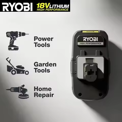 RYOBI 18V ONE+ 6.0Ah Lithium Battery High Capacity Power 18V Output Compatible for RYOBI ONE+ Series