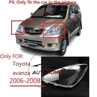 headlamp cover cap FOR Toyota avanza 2006 2007 2008 replacement head lamp light lens head lamp lens