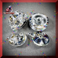 Bộ Đùm WaveDream mạ Crom có má đùm MS04