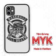 Baseus Phone Case TILL DEATH MYK Stands Out For Iphone 5 6 7 8 Plus 11 12 Pro Max X Xr-LAK0001100