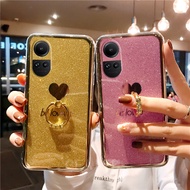New Phone Case OPPO Reno 10 Pro+ 5G Reno10 8T A38 A58 A78 5G A98 A57 2022 A77s A17 A17k Bling Glitte