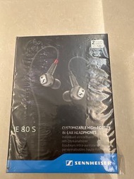 全新SENNHEISER耳道式耳機IE80S森海賽爾