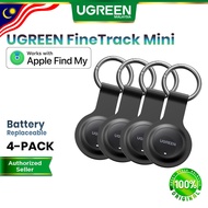 【Apple Find My】UGREEN FineTrack Mini AirTag Global Location Round Tracker Replaceable Battery MFi Ce