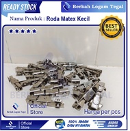 Roda matex kecil / Rel etalase / pintu sliding