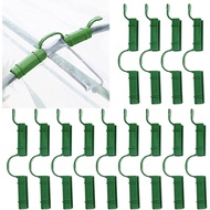 polycarbonate roofing sheet 11mm Greenhouse Clamps Clips Row Cover Netting Tunnel Hoop Clips Shed