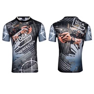 Glock T-Shirt Printed Team Glock Jersey New Design Full Sublimation