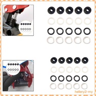 [HelleryabMY] Durable Rubber Hydraulic Jack Seal Kit Oil Leak Repair Set for 2 Ton Horizontal Floor 