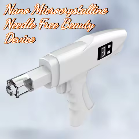 Nano Microcrystalline Needle Free Beauty Device Household Brightening Moisturizing Skincare Instrume