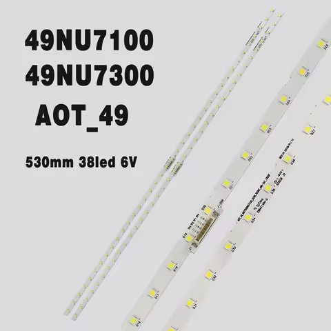 LED Backlight Strip for Samsung UE49NU7100 49NU7300 UA49RU7300K BN96-45953A BN96-45953B AOT_49_NU730
