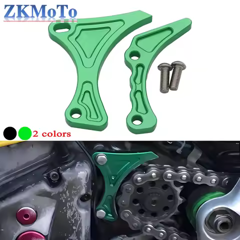 Motorcycle CNC Guard Cover Chain Sprocket Cover Case Saver Engine Protector For Kawasaki KX250F KX45