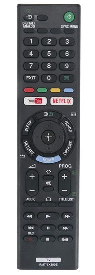 RMT-TX300E Replaced Remote fit for Sony TV KD-55X7000F KD-43X7000F KD-49X7000F KDL-43W660F KD-65X700