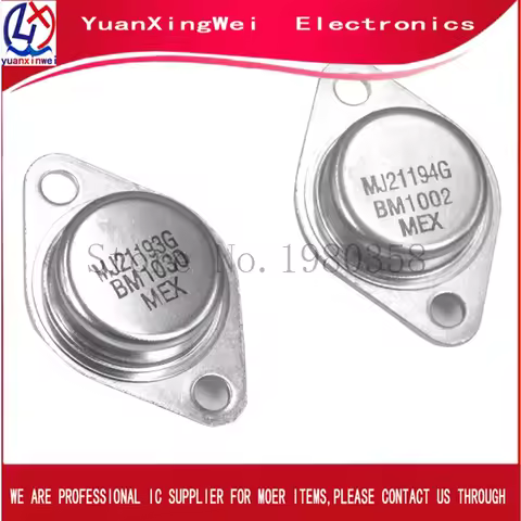 Free shipping MJ21193G MJ21194G MJ21193 5PCS+5PCS MJ21194 TO-3 10PCS new