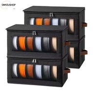 114OMYZUSHOP  Printing Filament Storage Box, Dustproof Visible Filament Storage Containers, Can Hold