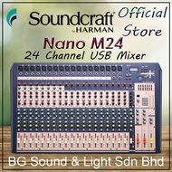 Soundcraft Nano M24 24-Channel USB Mixer