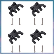 (XCTS) 4X Metal Rear Axle Truss Upper Link Mount Base for Axial SCX24 90081 C10 1/24 RC Crawler Car 