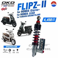 โช้คหลัง OKD รุ่น FLIPZ-ll GIORNO+ / LEAD125 / GRAND FILANO ขนาด 320mm.