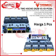 Tarmoc TMC-4SC4E-2A2B-V1-IO-PCBA | Media Converter 4 FO 4 LAN BOARD/ 4FO 4LAN | 4SC 4LAN / 4 SC 4 LA