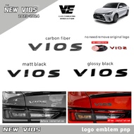 Vemart Toyota vios 2023 new car logo emblem pnp accessories vios baru