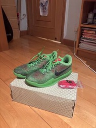 Nike Kobe Mamba Rage EP Green Snake Scale Basketball Shoes