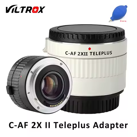 VILTROX C-AF 2X II Teleplus Autofocus Teleconverter Extender Telephoto Converter for Canon EOS EF le
