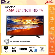 XMA Digital HD TV 32 Inch LED TV with Built in ( DVB-T2 )MYTV LE32D01UM (1 Year Local Warranty)