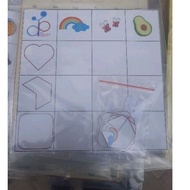 Matrix Puzzle Game Fruit for 3 Year Old Children