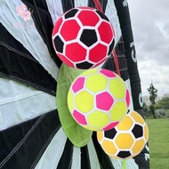 BALSA Sticky Soccer Ball, Size 4  Surface Magic Tape Ball, Fun Inflatable Soft Touch Lightweight Fel