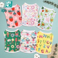 Pet Dog Clothes cat Puppy Clothes Dog Clothes Dog Summer Clothes Pet Cat Vest Shih Tzu Dog Clothes