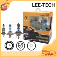 LEE TECH X-TREAM VISION H1 H3 H4 H7 H11 HB4 12V 55W BRIGHTNESS HIGH LOW BEAM HALOGEN CAR LIGHT BULB